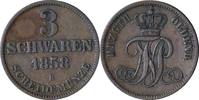OLDENBURG 3 Schwaren AKS 32 - Kursmünze aus dem Herzogtum Oldenburg -