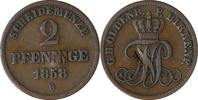 OLDENBURG 2 Pfennig AKS 40 - Kursmünze aus dem Herzogtum Oldenburg -