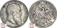 BADEN 5 Mark J 33 - geprägt unter Großherzog Friedrich I. -