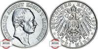 SACHSEN 2 Mark J 134 - geprägt unter König Friedrich August III. -
