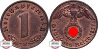DRITTE REICH 1 Pfennig J 361 - Kursmünze -