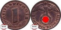 DRITTE REICH 1 Pfennig J 361 - Kursmünze -