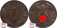 DRITTE REICH 1 Pfennig J 361 - Kursmünze -