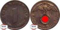 DRITTE REICH 1 Pfennig J 361 - Kursmünze -