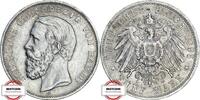 BADEN 5 Mark J 29 - geprägt unter Großherzog Friedrich I. -