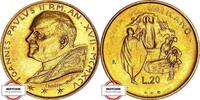 VATIKAN 20 Lire KM 263 - Kursmünze -