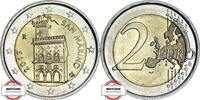 SAN MARINO 2 € SM-008 - Kursmünze -