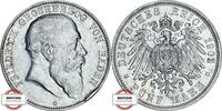 BADEN 5 Mark J 33 - geprägt unter Großherzog Friedrich I. -