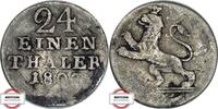 HESSEN-KASSEL 1/24 Taler Schütz 2172 - geprägt unter Wilhelm I. -
