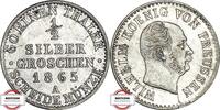 PREUSSEN 1/2 Silbergroschen AKS 104 - geprägt unter König Wilhelm I. -