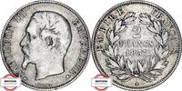 FRANKREICH 2 Francs KM 780 - geprägt unter Napoleon III. -