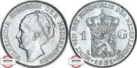 NIEDERLANDE 1 Gulden KM 161.1 - geprägt unter Königin Wilhelmina -