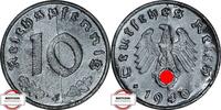 DRITTE REICH 10 Reichspfennig J 371 - Kursmünze aus dem Dritten Reich -