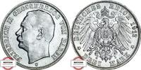 BADEN 3 Mark J 39 - geprägt unter Großherzog Friedrich II. -