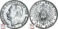 BADEN 3 Mark J 39 - geprägt unter Großherzog Friedrich II. -