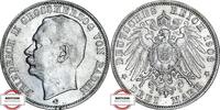 BADEN 3 Mark J 39 - geprägt unter Großherzog Friedrich II. -