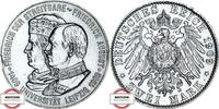 SACHSEN 2 Mark J 138 - Uni Leipzig, geprägt unter Friedrich August -