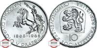 TSCHECHIEN 10 Korun KM 63 - 100 Jahre Nationaltheater in Prag -