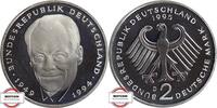 BRD 2 DM J 459 - Kurzmünze - Willi Brandt -