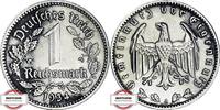 DRITTE REICH 1 Reichsmark J 354 - Kursmünze -