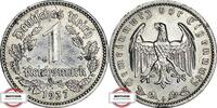 DRITTE REICH 1 Reichsmark J 354 - Kursmünze -