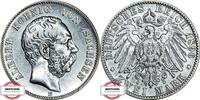 SACHSEN 2 Mark J 124 - König Albert -