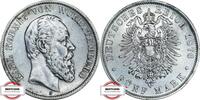 WÜRTTEMBERG 5 Mark J 173 - König Karl -