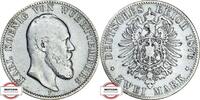WÜRTTEMBERG 2 Mark J 172 - König Karl -