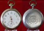 ca. 1870 Taschenuhr, 25 J. westfälische Drahtindustrie, Herren, mechanisch, guter Zustand gut-sehr gut