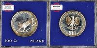 POLEN 100 Zloty KM 104 - Nordluchs - OVP in eckiger Kapsel -