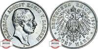 SACHSEN 5 Mark J 136 - König Friedrich August III. -