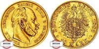 PREUßEN 10 Mark J 245 - Kaiser Wilhelm I. - SEHR SELTEN -
