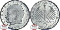 2 Mark 1971 J BRD J 392 - Max Planck STG- aus EA Fehlprägung / Zainende