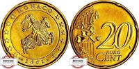 MONACO 20 Cent 2002 KM 171 - Kursmünze UNC