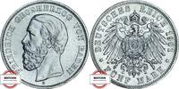BADEN 5 Mark 1901 G J 29 - Großherzog Friedrich I. SS-VZ