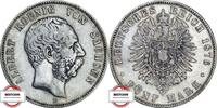 SACHSEN 5 Mark J 122 - König Albert -