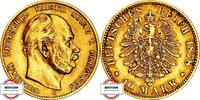 PREUßEN 10 Mark J 245 - Kaiser Wilhelm I. - SELTEN -