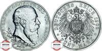 BADEN 5 Mark J 31 - Großherzog Friedrich I. - zum Regierungsjubiläum -