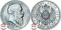 BADEN 5 Mark J 31 - Großherzog Friedrich I. - zum Regierungsjubiläum - TOP -