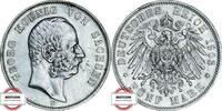 SACHSEN 5 Mark J 130 - König Albert -