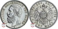 BADEN 5 Mark J 29 - Großherzog Friedrich I. -
