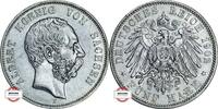 SACHSEN 5 Mark J 125 - König Albert -