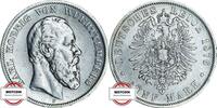 WÜRTTEMBERG 5 Mark J 173 - König Karl -