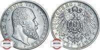 WÜRTTEMBERG 2 Mark J 174 - König Wilhelm II. -