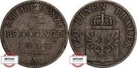 PREUSSEN 3 Pfennige AKS 90 - Friedrich Wilhelm IV. -
