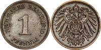 DEUTSCHLAND 1 Pfennig J 10 - Kursmünze aus dem Kaiserreich -
