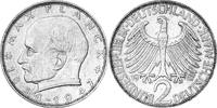 BRD 2 Mark J 392 - Max Planck - OHNE Prägebuchstabe - RRR -