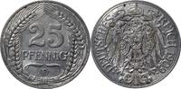 DEUTSCHLAND 25 Pfennig J 18 Kursmünze -