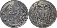 DEUTSCHLAND 25 Pfennig J 18 Kursmünze -