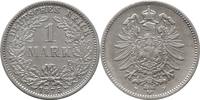 DEUTSCHLAND 1 Mark J 9 - Kursmünze aus dem Kaiserreich -